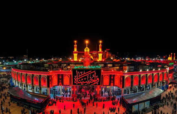 عکس حرم امام رضا شب عاشورا