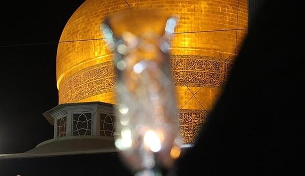 عکس حرم امام رضا شب عاشورا