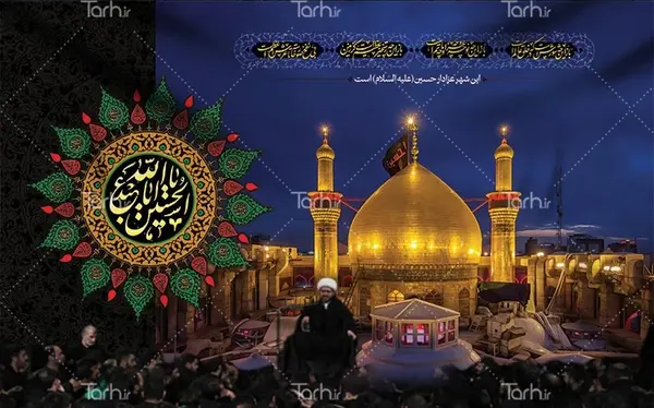 عکس حرم امام رضا شب عاشورا