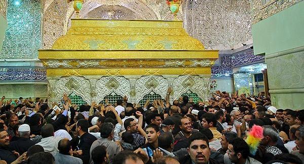 عکس شلوغی حرم امام رضا