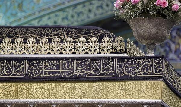 عکس با کیفیت ضریح حرم امام رضا