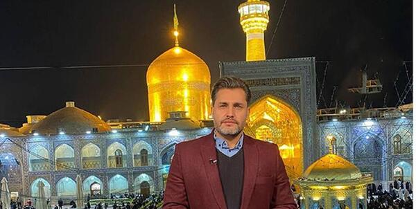 عکس عاشقانه در حرم امام رضا