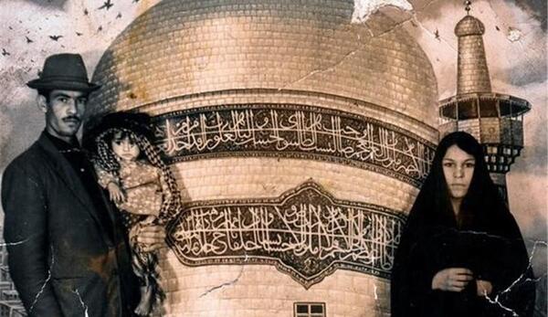 عکسهای قدیمی زائران حرم امام رضا