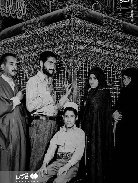 عکسهای قدیمی زائران حرم امام رضا