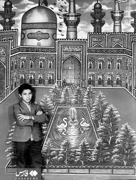 عکسهای قدیمی زائران حرم امام رضا