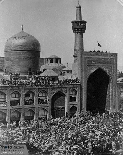 عکس قدیمی ترین تصاویر از حرم امام رضا
