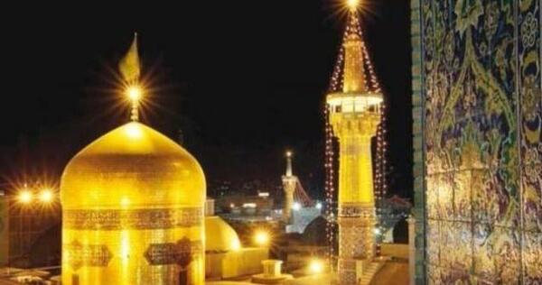 عکس حرم امام رضا بدون متن