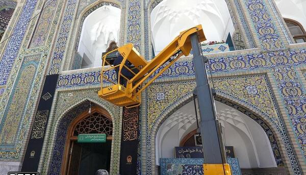 عکس محرمی حرم امام رضا