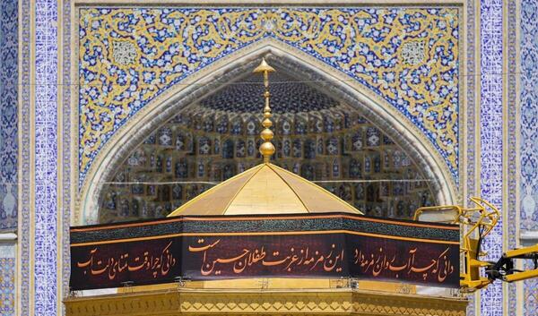 عکس محرمی حرم امام رضا