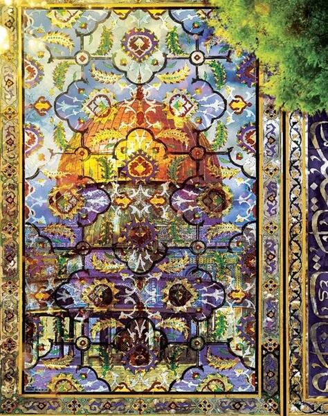 عکس هنری از حرم امام رضا