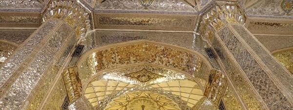 عکس هنری از حرم امام رضا