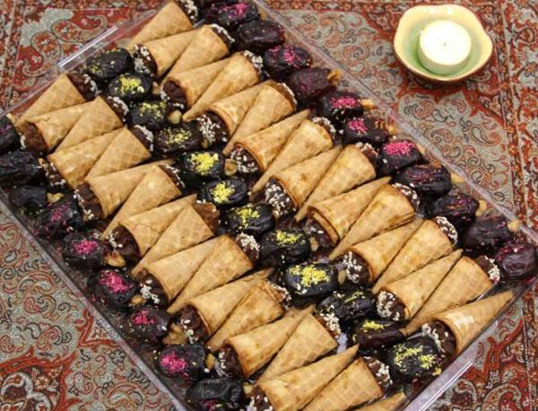 عکس تزیین حلوا برای مراسم ختم