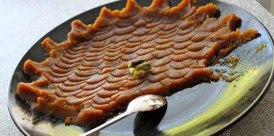 عکس حلوا ارد گندم