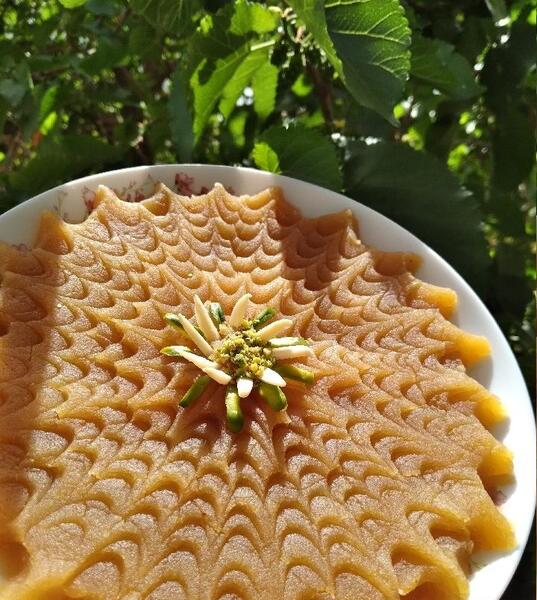 عکس حلوا ارد گندم