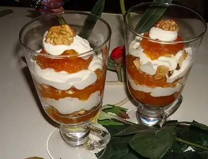 عکس دسر کدو حلوایی