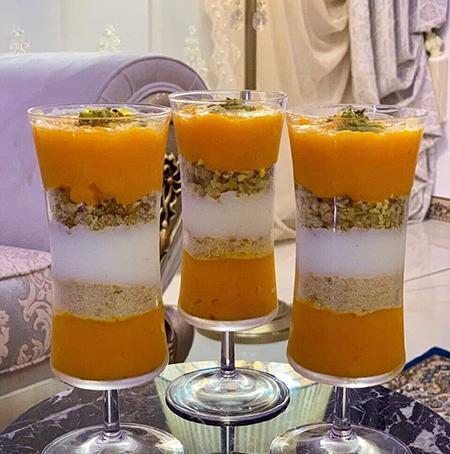 عکس دسر کدو حلوایی