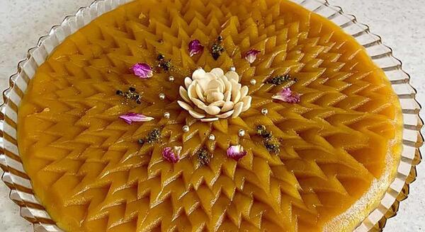 طرز تهیه حلوا با عکس