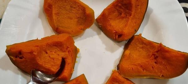 عکس کدو حلوایی پخته شده