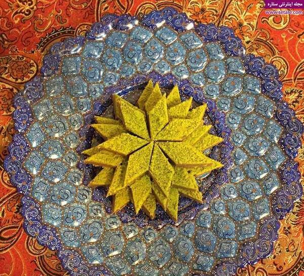 عکس حلوا برشتوک نخودچی
