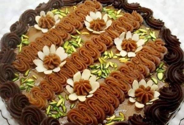 عکس مدل های تزیین حلوا