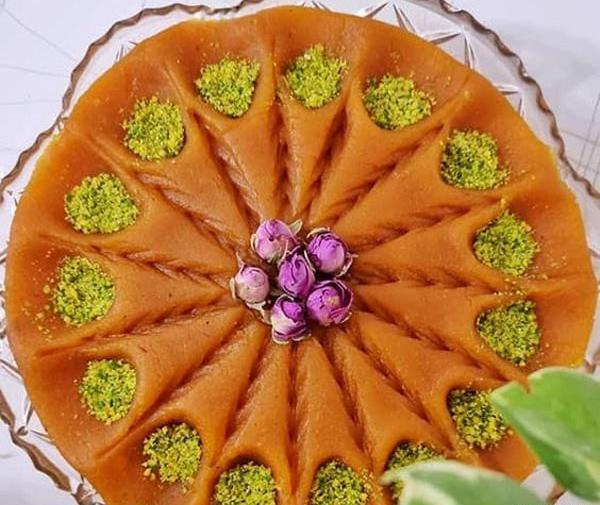 عکس مدل های تزیین حلوا