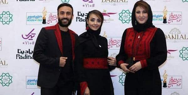 عکس تمامی بازیگران در جشن حافظ