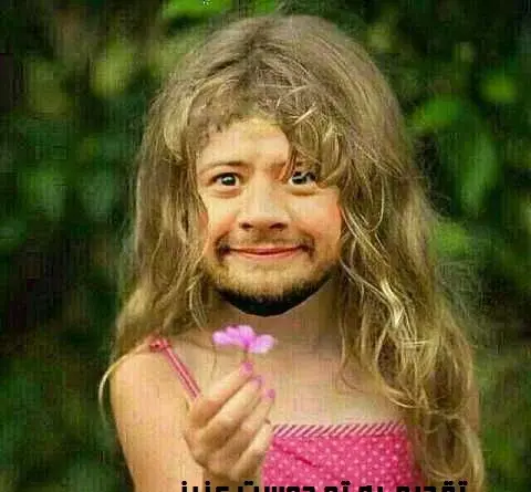 عکس خنده دار دخترانه با متن