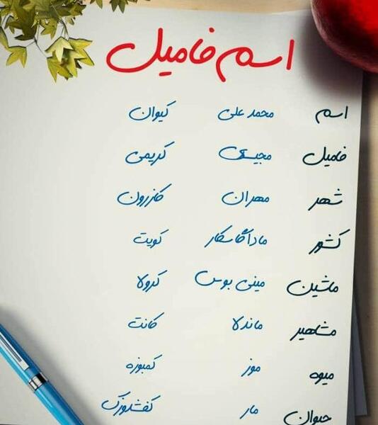 عکس خنده دار برای گروه فامیلی