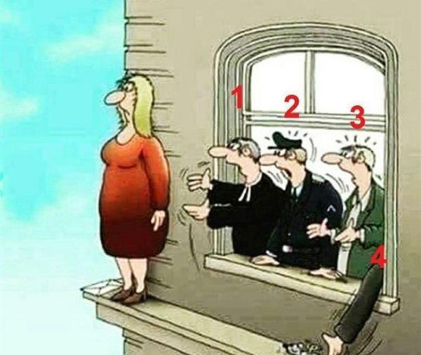 عکس خنده دار دعوای زن و شوهر
