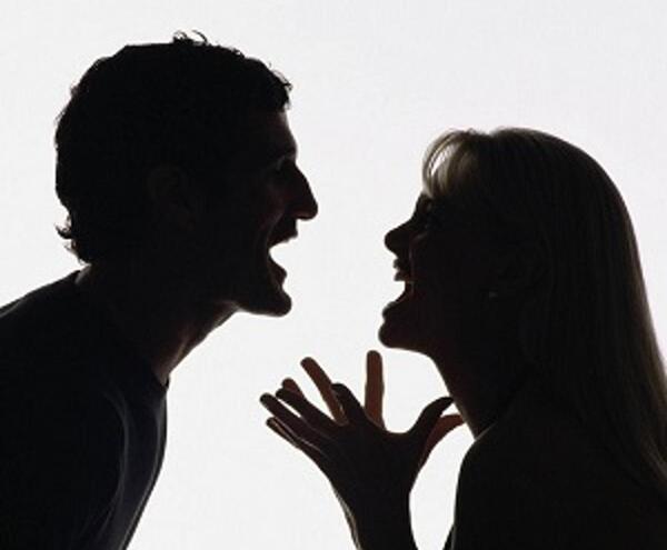 عکس خنده دار دعوای زن و شوهر