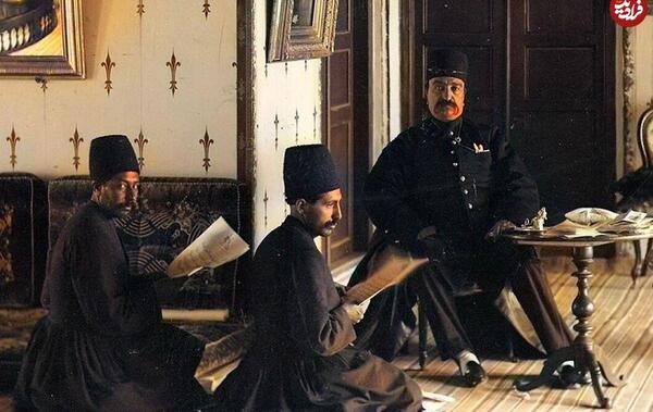 عکس خنده دار ناصرالدین شاه