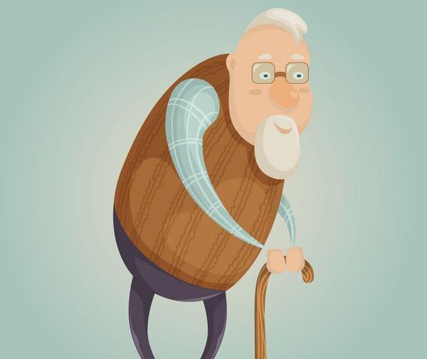 عکس پیرزن خنده دار کارتونی