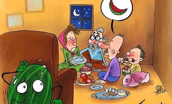 عکس شب یلدای خنده دار