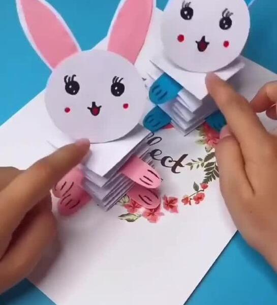 عکس کاردستی خرگوش آسان