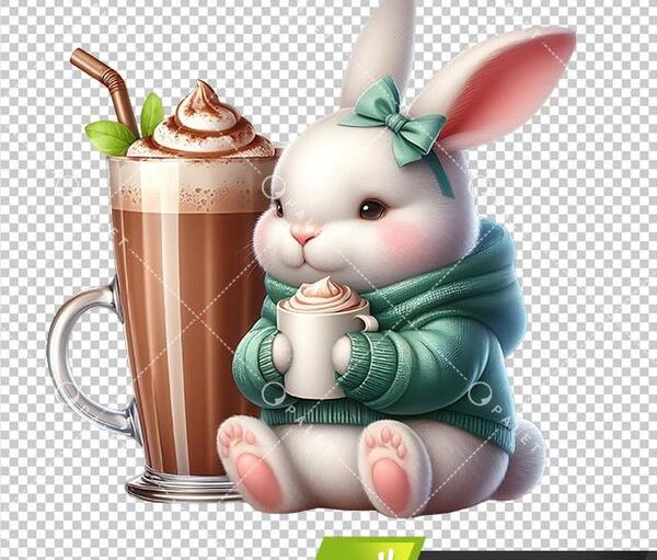 عکس خرگوش خانگی کوچولو