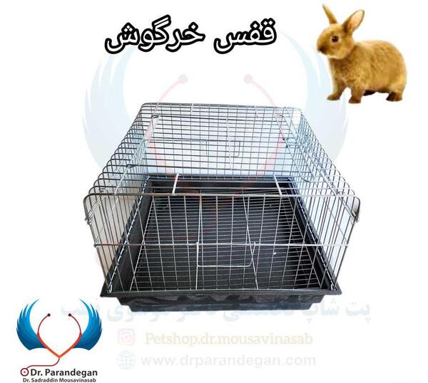عکس قفس خرگوش خانگی