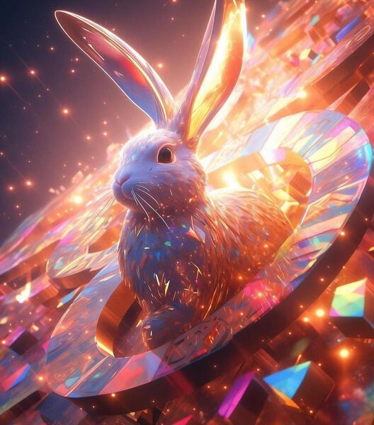 عکس خرگوش دخترانه فانتزی