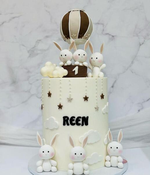 عکس خرگوش برای روی کیک