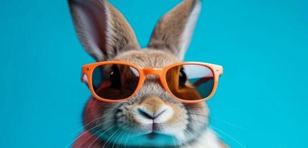عکس خرگوش سفید ناز کوچولو