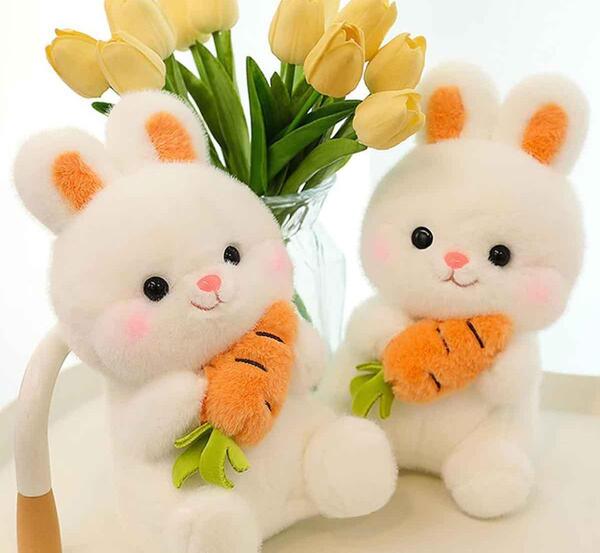 عکس عروسک خرگوش هویجی