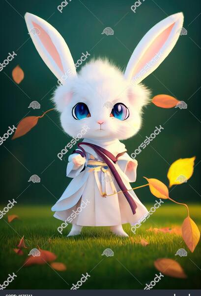عکس خرگوش گربه ای