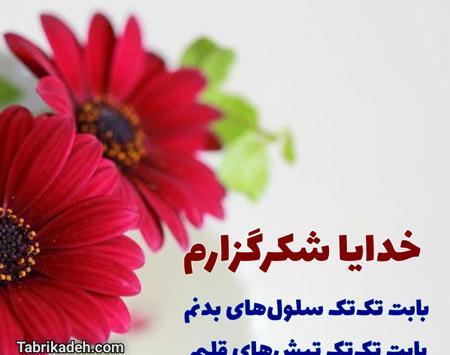 عکس تشکر از خدا برای وضعیت واتساپ
