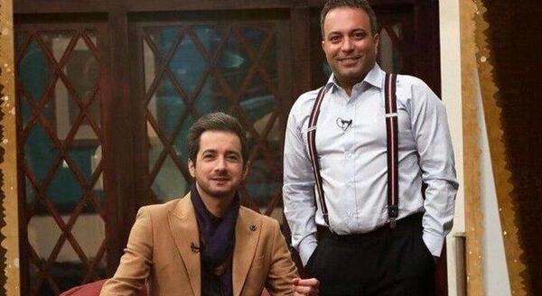 عکس همسر مجری سمت خدا