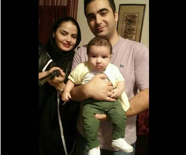 عکس سپیده خداوردی با خانواده