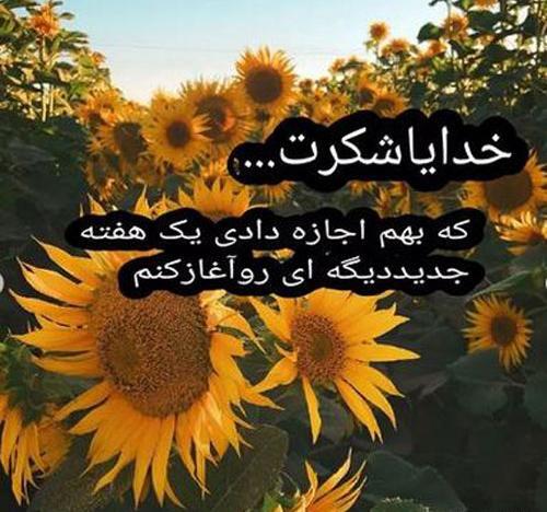 عکس سپاس از خداوند