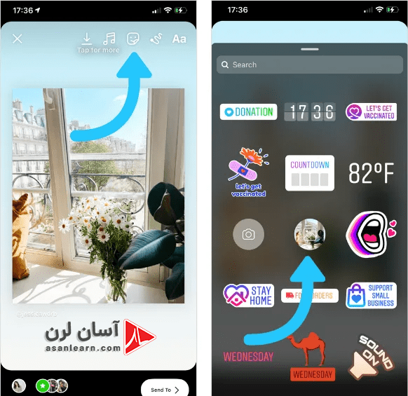 ایده عکس استوری اینستا