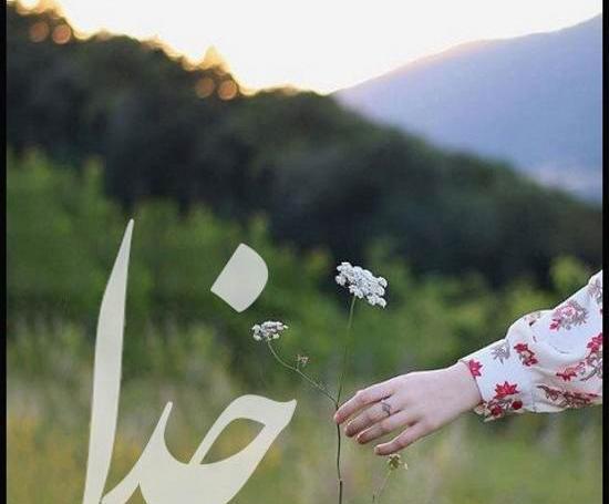 عکس خدا در گل