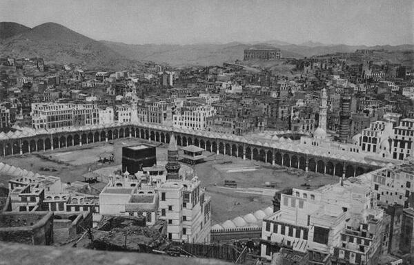 قدیمی ترین عکس از خانه خدا