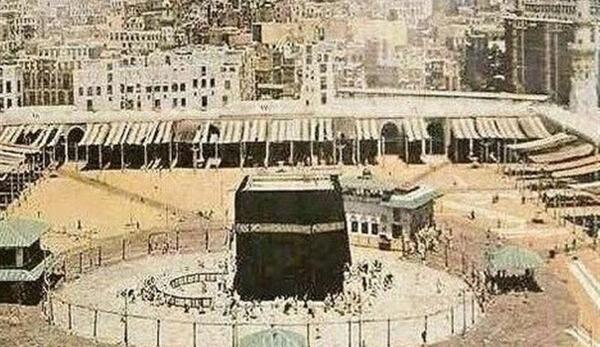 قدیمی ترین عکس از خانه خدا