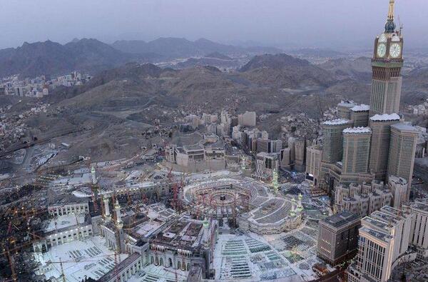 عکس خانه خدا تصاویر هوایی